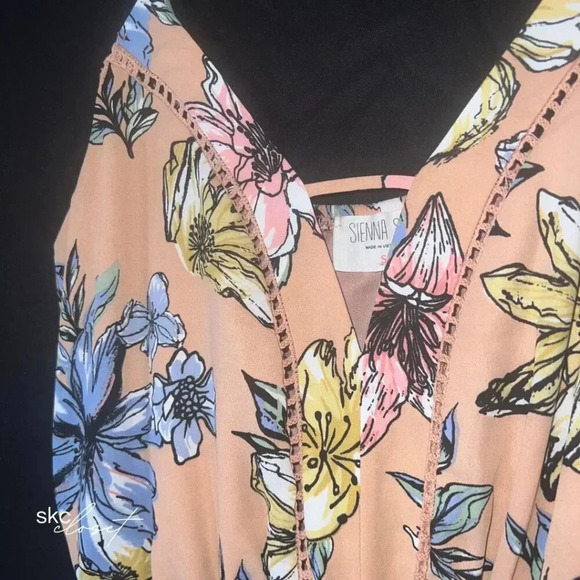 Sienna Sky Floral Jumpsuit in Pastel Hues - Picture 12 of 13